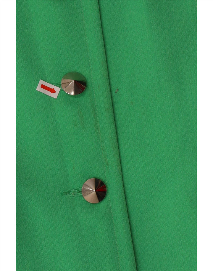 Michael H. Dame 5-knaps blazerjakke UK 14 Medium Green Classic