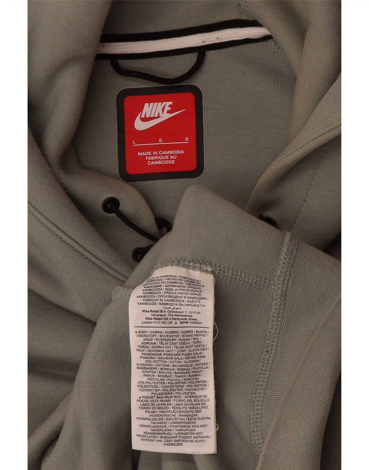 Nike Herre hættetrøje Jumper Large Grøn Bomuld