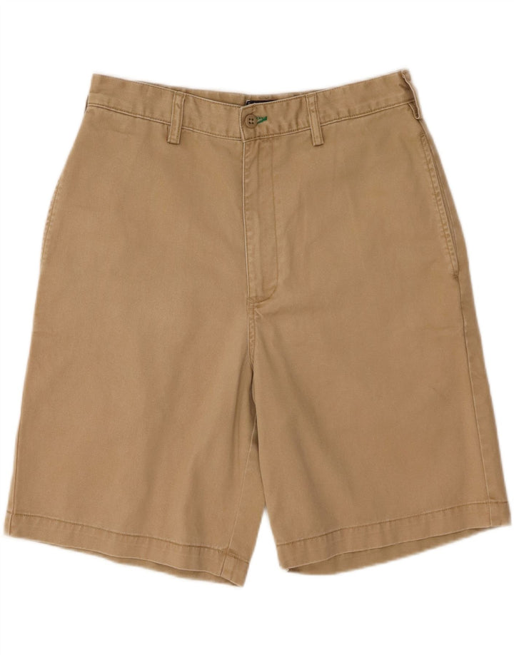 TOMMY HILFIGER Mens Chino Shorts W30 Medium Beige Cotton