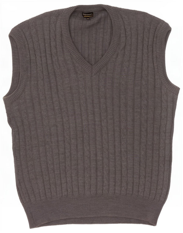 Jockey Herrevest Tank Top XL Grå Uld