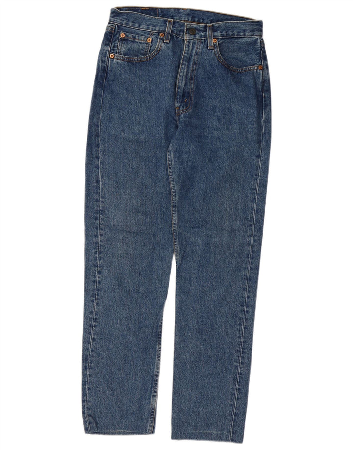 Levi's Herre 534 tilspidsede jeans W30 L29 blå bomuld