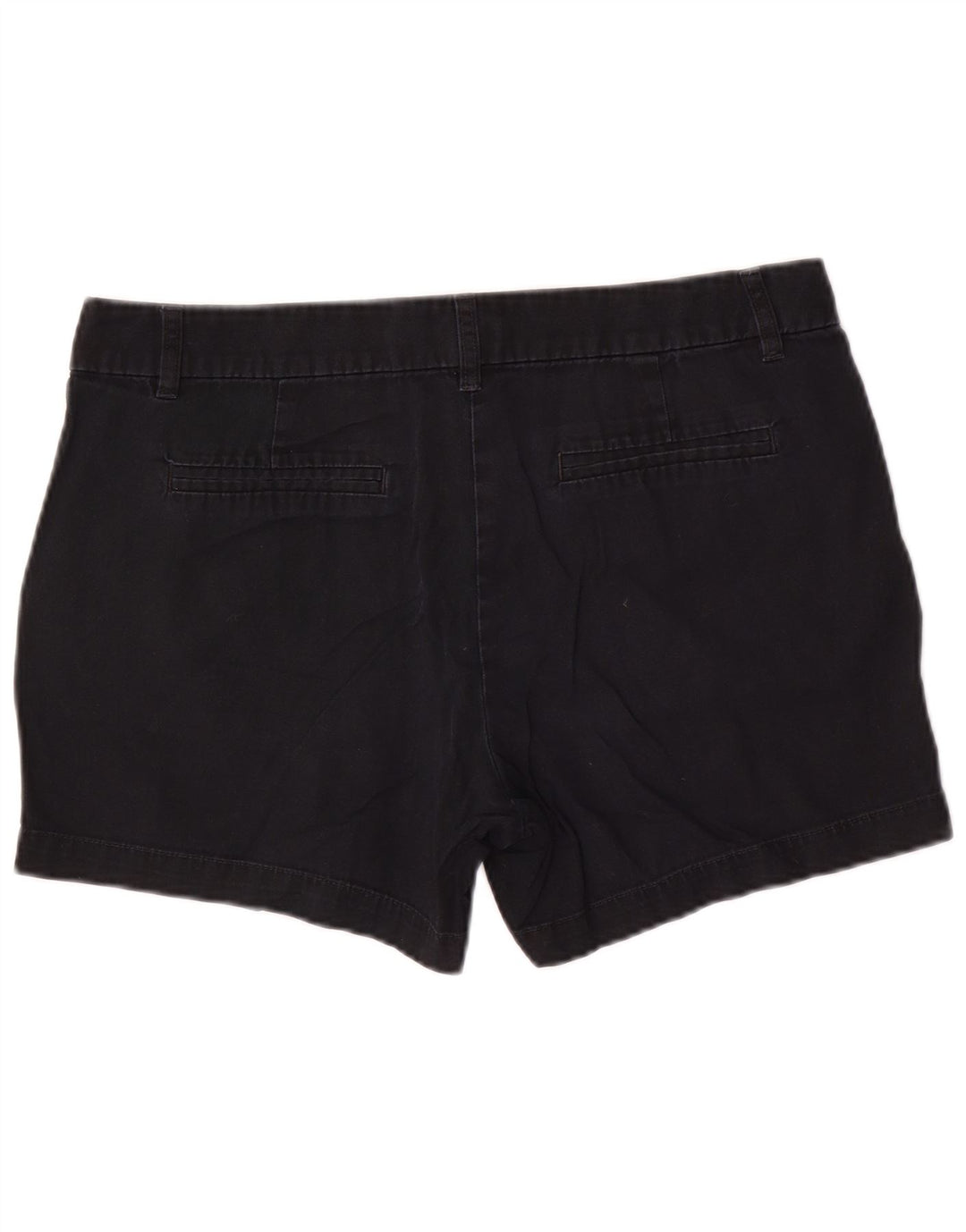 J. Crew Chino Shorts til kvinder US 10 Large W34 Black Bomuld