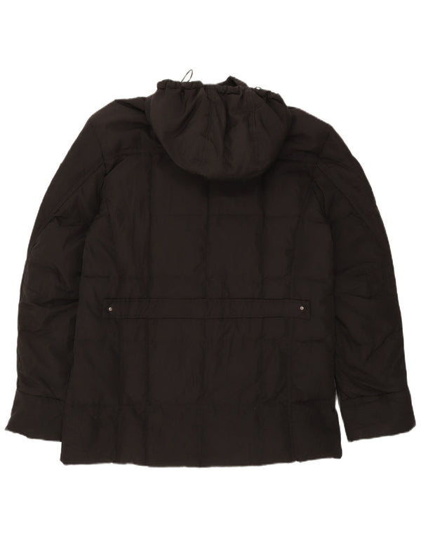Calvin Klein Herre hættepolstret jakke IT 52 XL Sort Polyester
