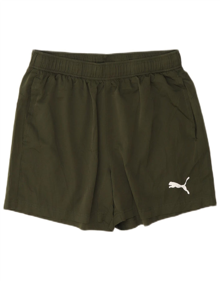 Puma Herre Sportshorts Large Khaki Polyester