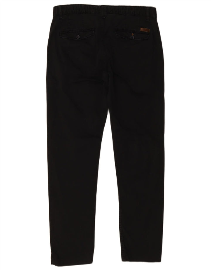 Zara Herre Slim Chino Bukser EU 40 Medium W31 L30 Sort