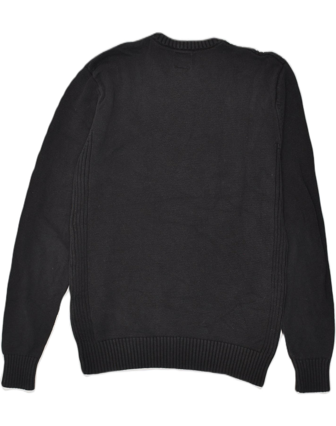 JACK & JONES Mens Graphic Crew Neck Jumper Sweater XL Black Cotton | Vintage Jack & Jones | Thrift | Second-Hand Jack & Jones | Used Clothing | Messina Hembry 