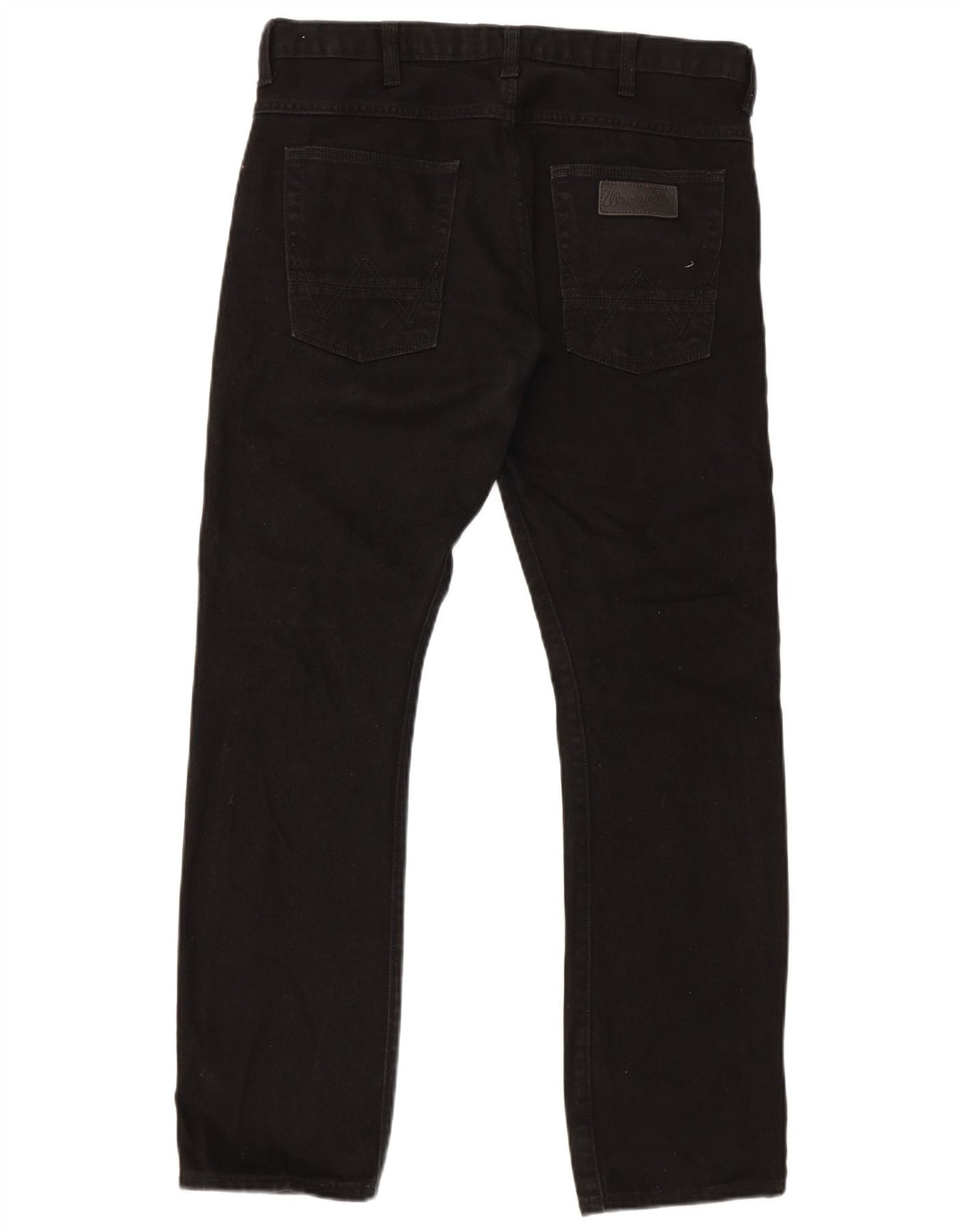 Wrangler Herre Spencer Slim Straight Jeans W34 L32 Sort