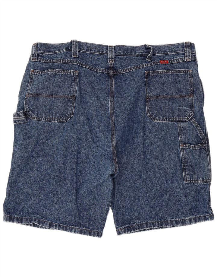 Wrangler Herre Carpenter Denim Shorts W44 2XL Blå Bomuld