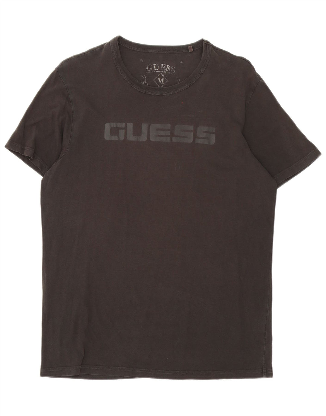 Guess Herre grafisk T-shirt Top Medium Sort Bomuld