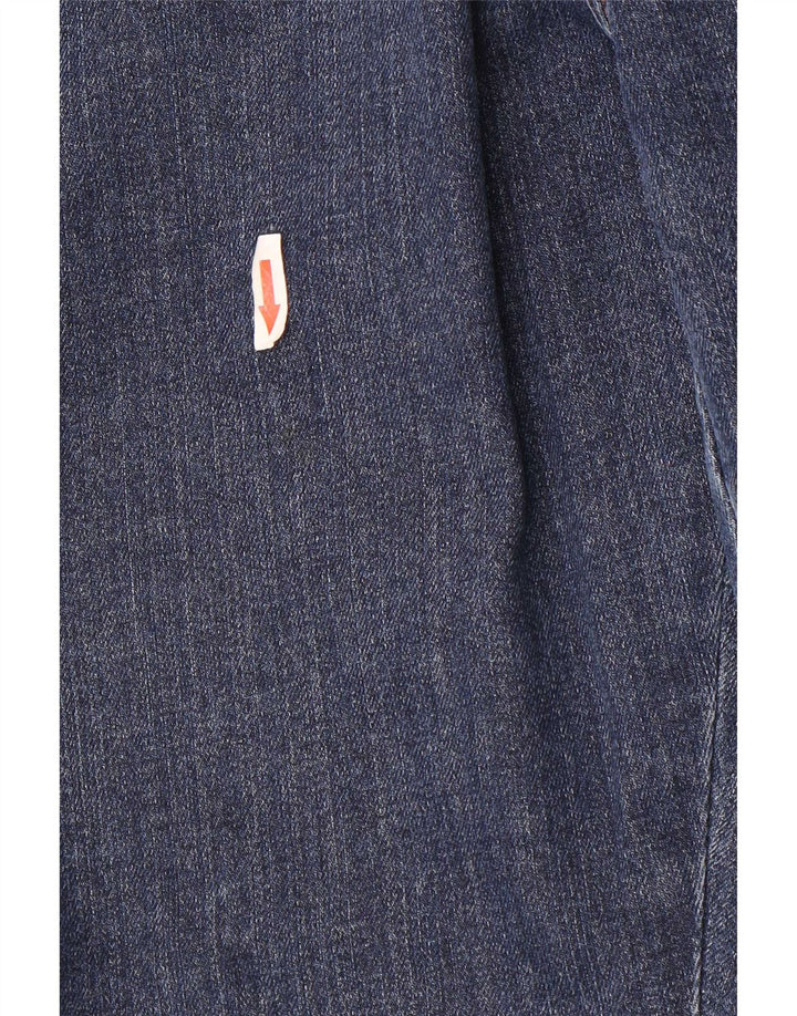 Wrangler Herre Texas Stretch Straight Jeans W38 L30 Blå Bomuld