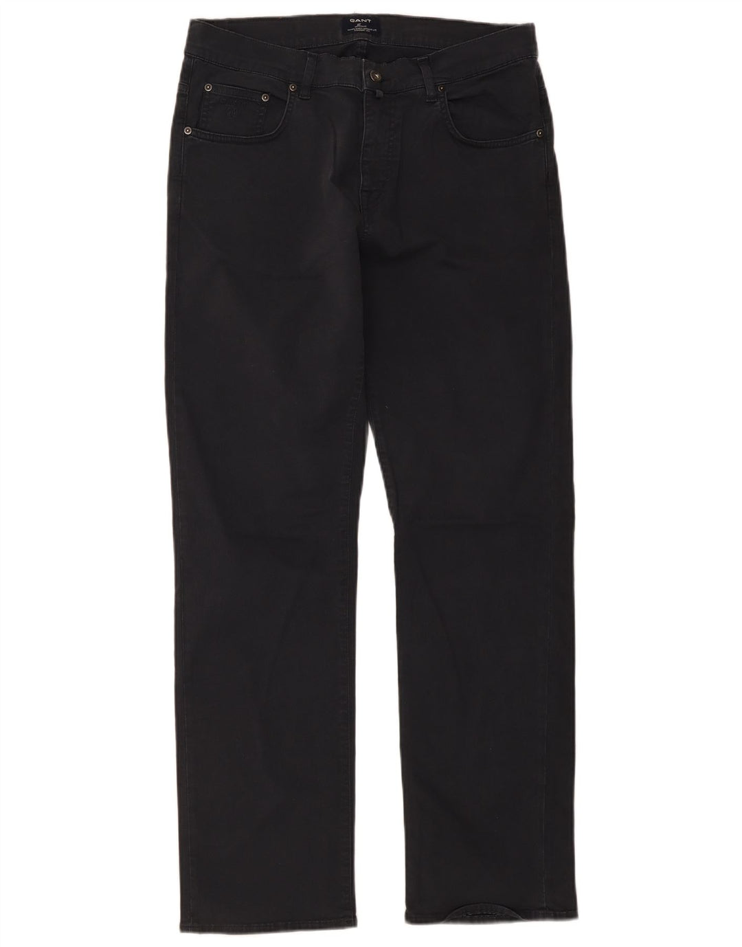 Gant Herre Jason Regular Fit Straight Jeans W32 L32 Grå Bomuld