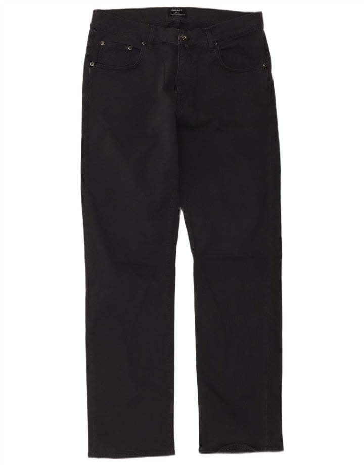 Gant Herre Jason Regular Fit Straight Jeans W32 L32 Grå Bomuld