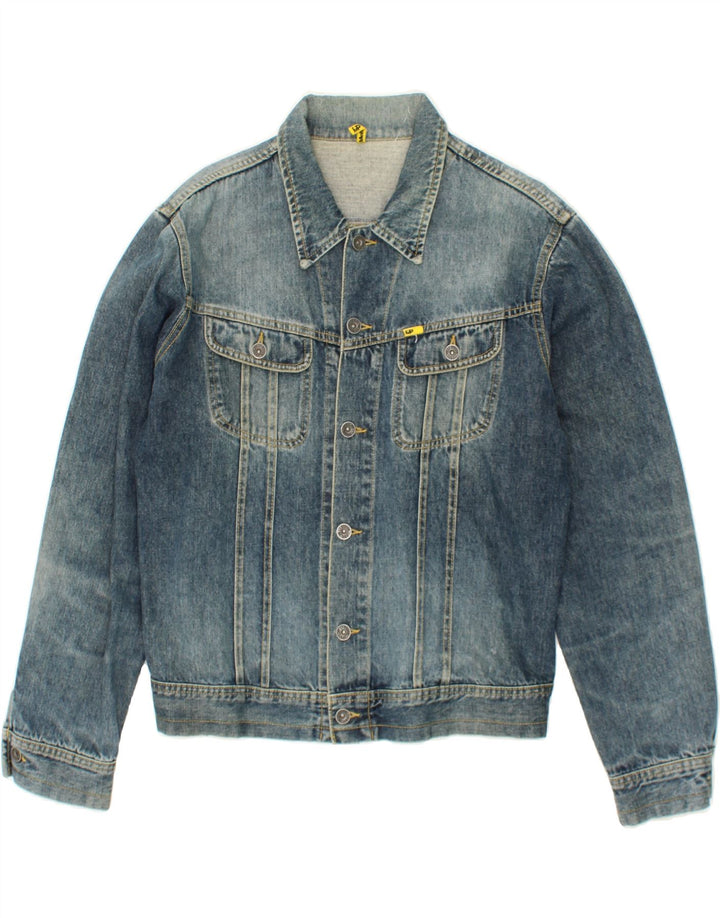 MELTIN' POT Herre denimjakke UK 44 2XL Blå Bomuld
