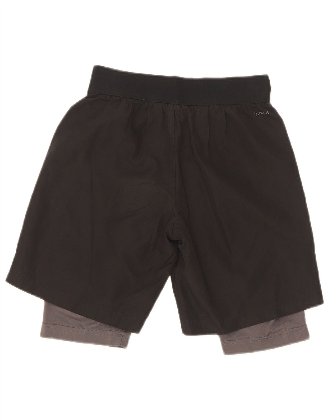 Adidas Boys Climalite Sportshorts 9-10 år Small Black Polyester