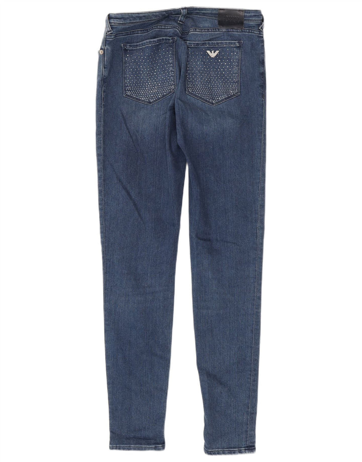 Armani Dame Skinny Jeans W31 L32 Blå Bomuld