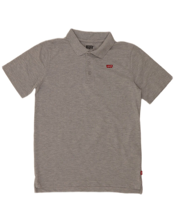 Levi's Boys Polo Shirt 15-16 år Grå Flecked Bomuld