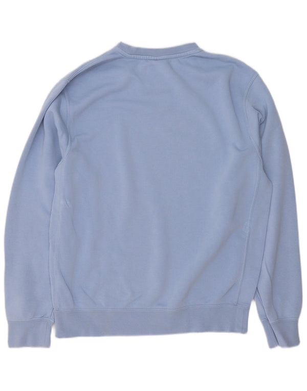 Nike Mens Sweatshirt Jumper Small Blue Cotton