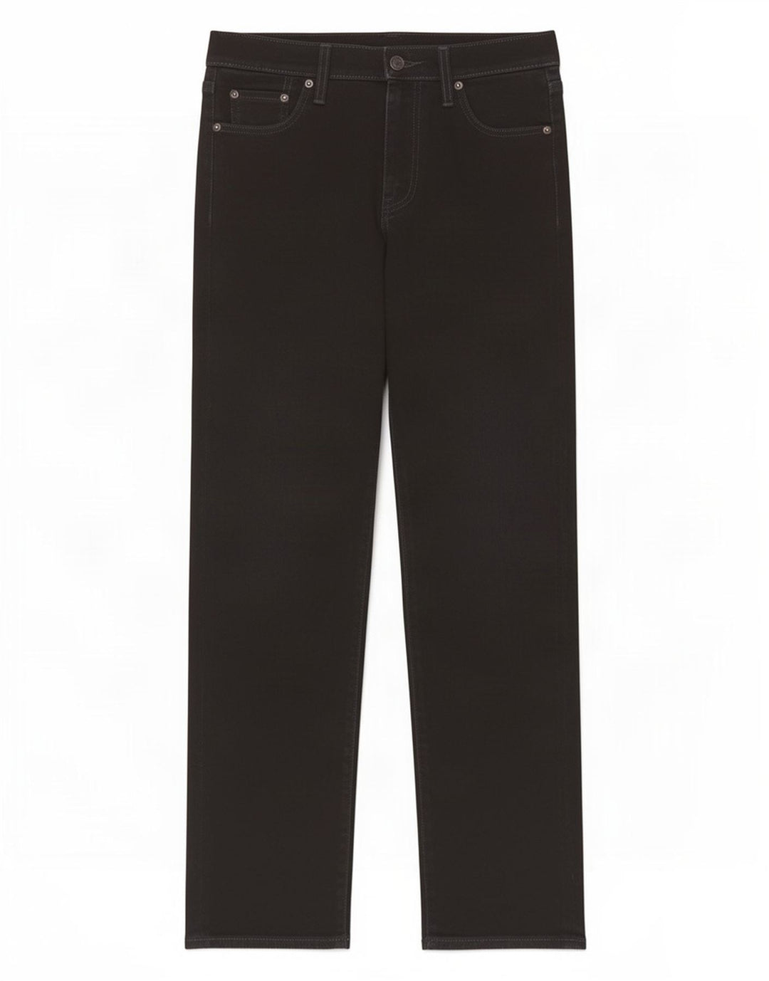Levi's Straight Jeans til mænd W30 L30 Sort bomuld