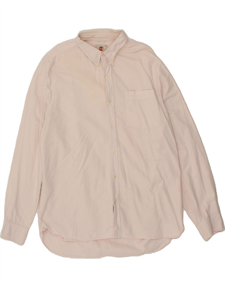 TIMBERLAND Mens Regular Fit Shirt XL Pink Vintage Timberland and Second-Hand Timberland from Messina Hembry 