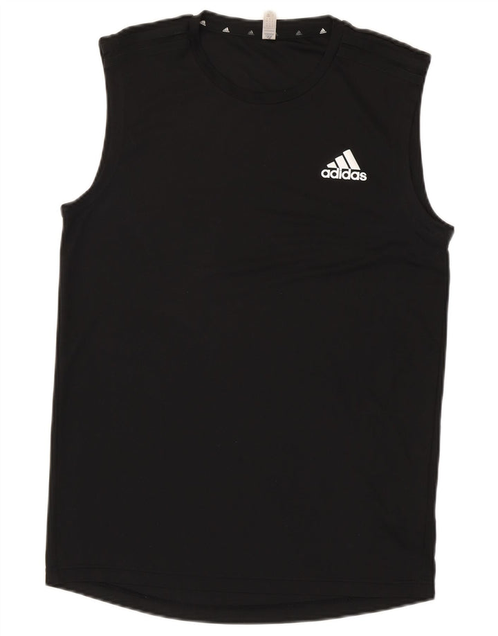 Adidas Herre Aeroready Vest Top Lille Sort Polyester