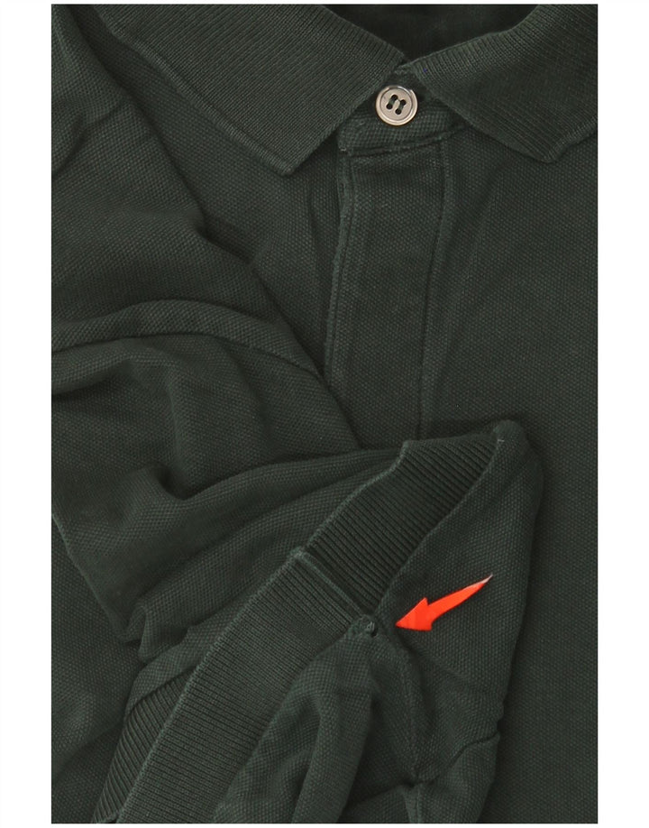 Lacoste Herre Regular Fit Polo Shirt Størrelse 4 Medium Grøn Bomuld