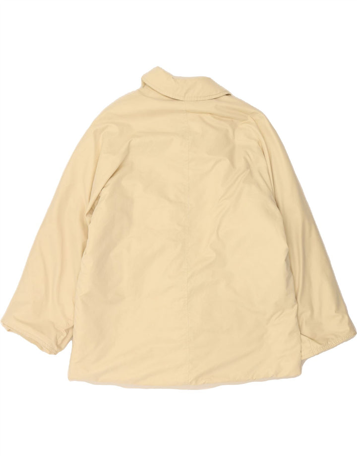 MAX MARA Womens Weekend Oversized Overcoat UK 14 Large Beige Polyester Vintage Max Mara and Second-Hand Max Mara from Messina Hembry 