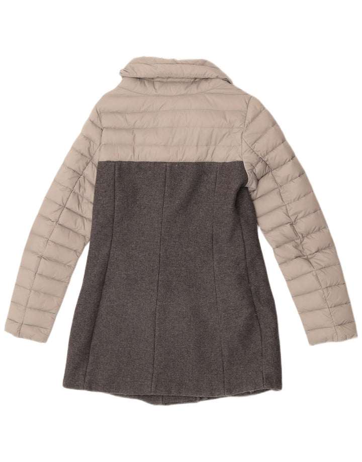 Colmar Dame Polstret Frakke IT 42 Small Grey Colourblock