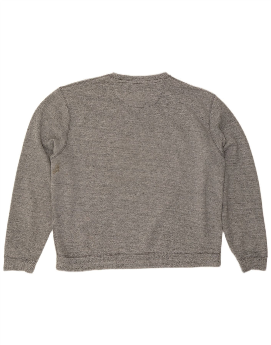 JACK & JONES Grafisk sweatshirt til mænd 2XL Grå Flecked Bomuld