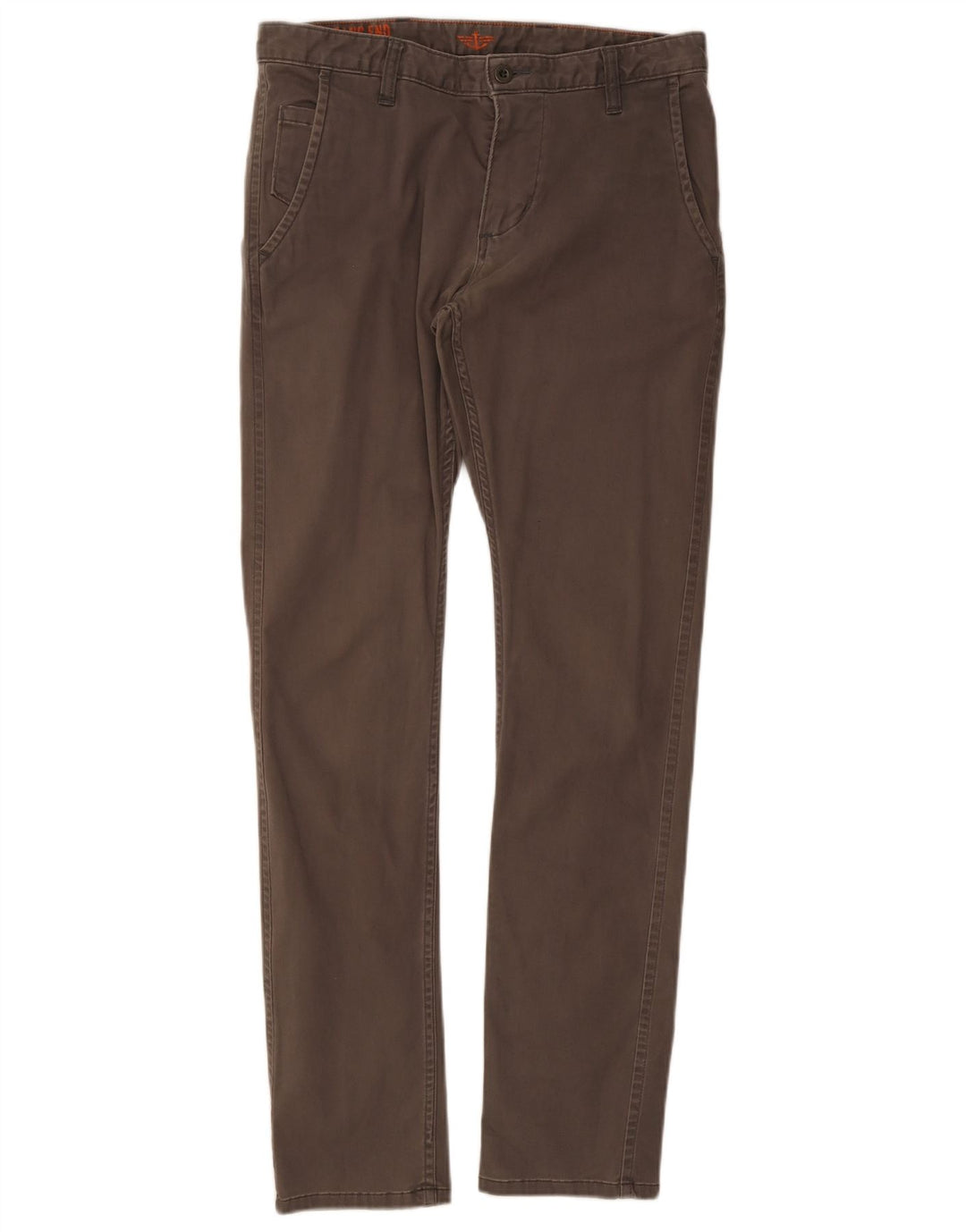 Dockers Herre Khakis Slim Chino Bukser W32 L34 Grå Bomuld