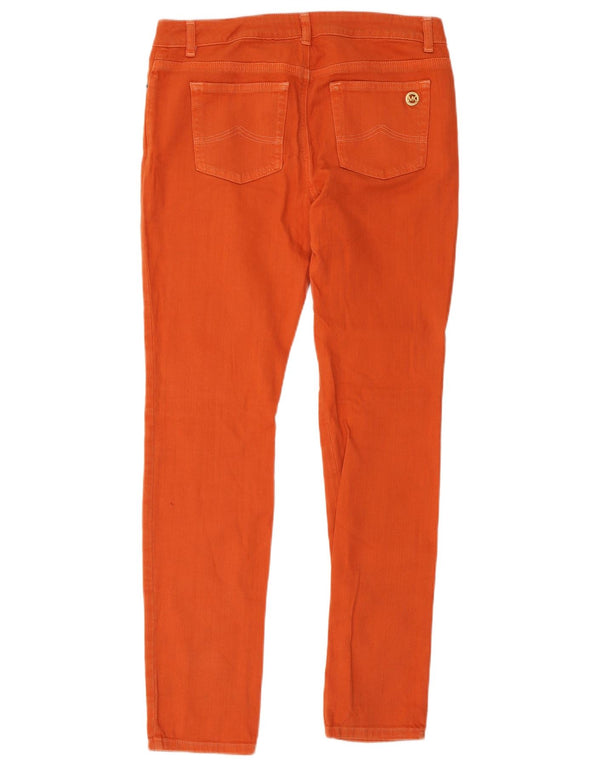 Michael Kors Dame Slim Jeans US 6 Medium W34 L32 Orange Bomuld