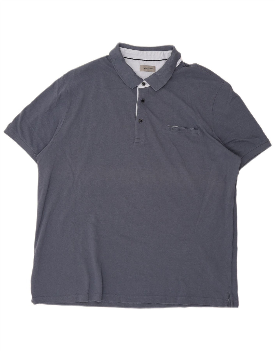 PIERRE CARDIN Poloskjorte til mænd 3XL Blå Bomuld