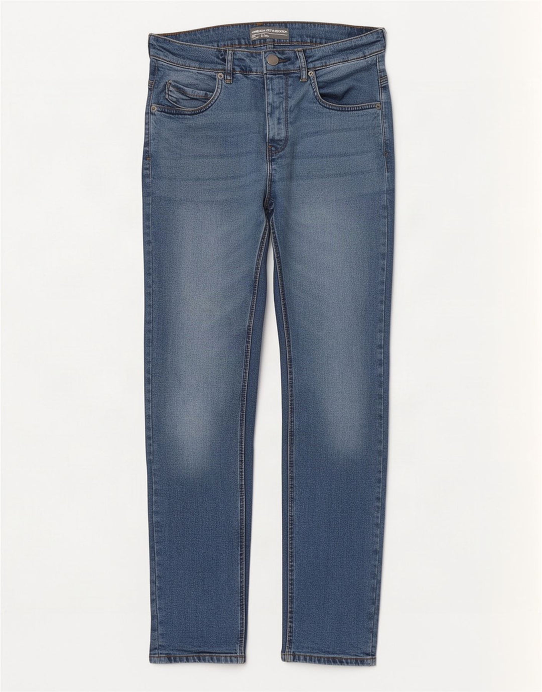 French Connection Slim Jeans til mænd W32 L30 blå bomuld