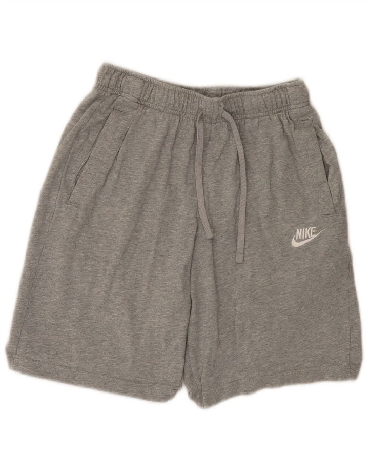 Nike Herre Sportshorts XS Grå Flecked Bomuld