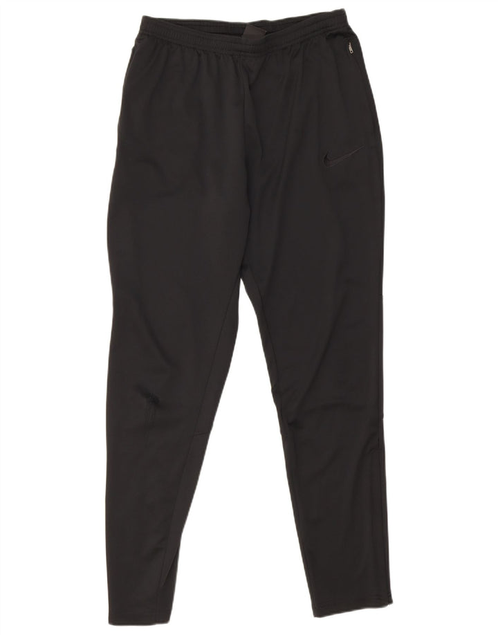 Nike Dame Dri Fit træningsdragt Bukser UK 8 Small Black Polyester