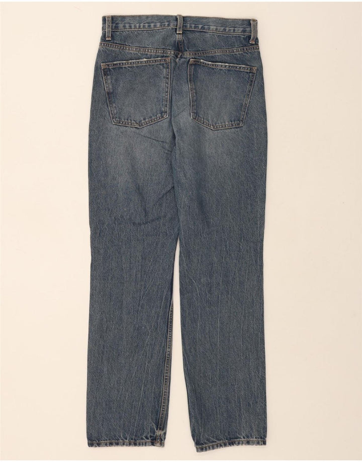 ZARA Womens Straight Jeans EU 38 Small W28 L30 Blue Cotton