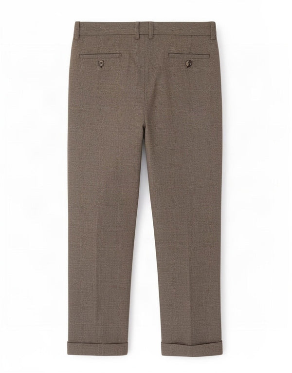 Max Mara Womens Weekend Suit Trousers UK 12 Medium W32 L28 Brown