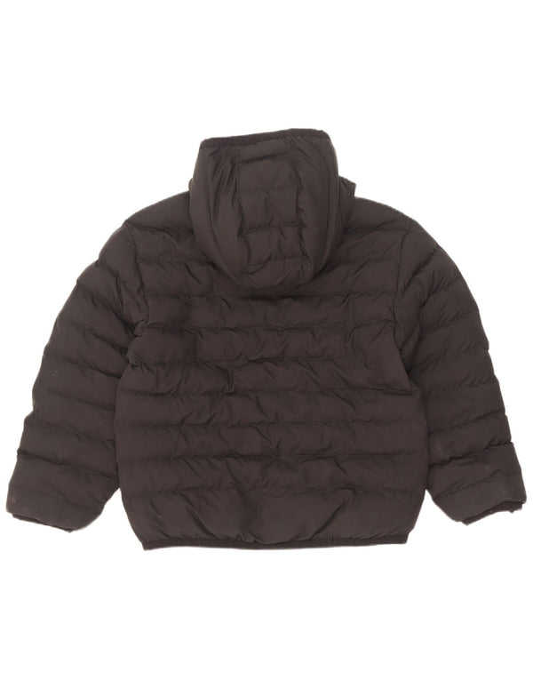 Nike drenge hættepolstret jakke 10-11 år medium sort polyester