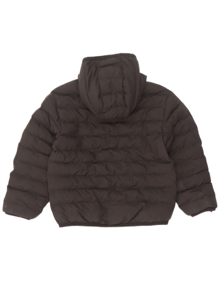 Nike drenge hættepolstret jakke 10-11 år medium sort polyester