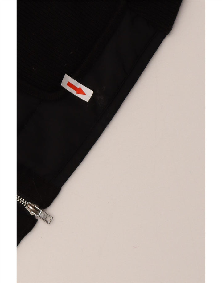 TOMMY HILFIGER Cardigantrøje til kvinder UK 10 Lille sort polyester