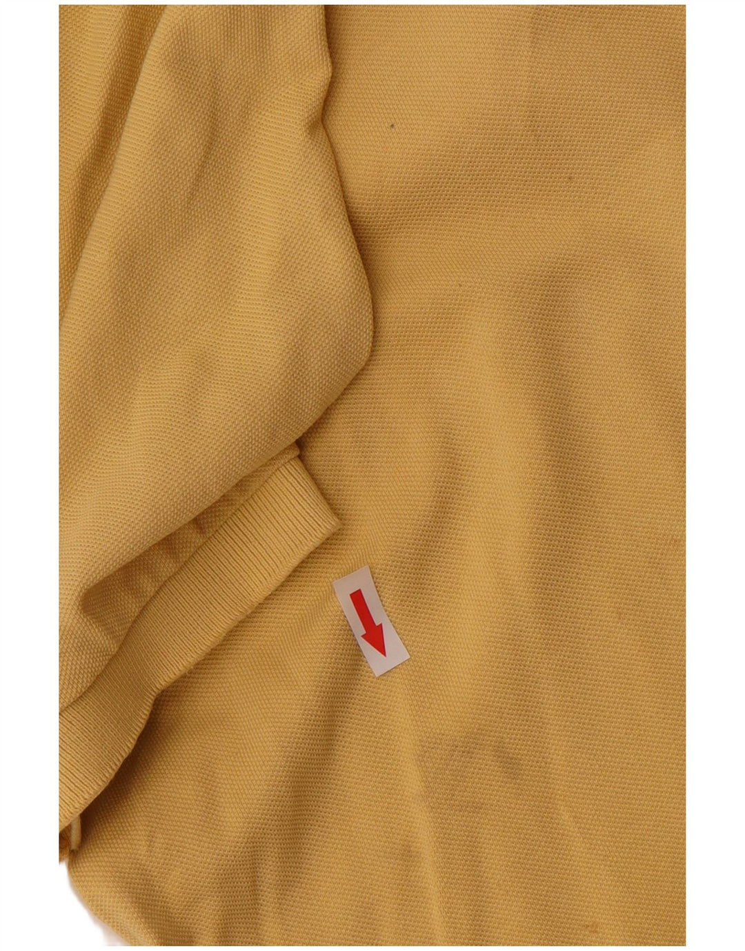 Asics herre poloshirt stor gul bomuld