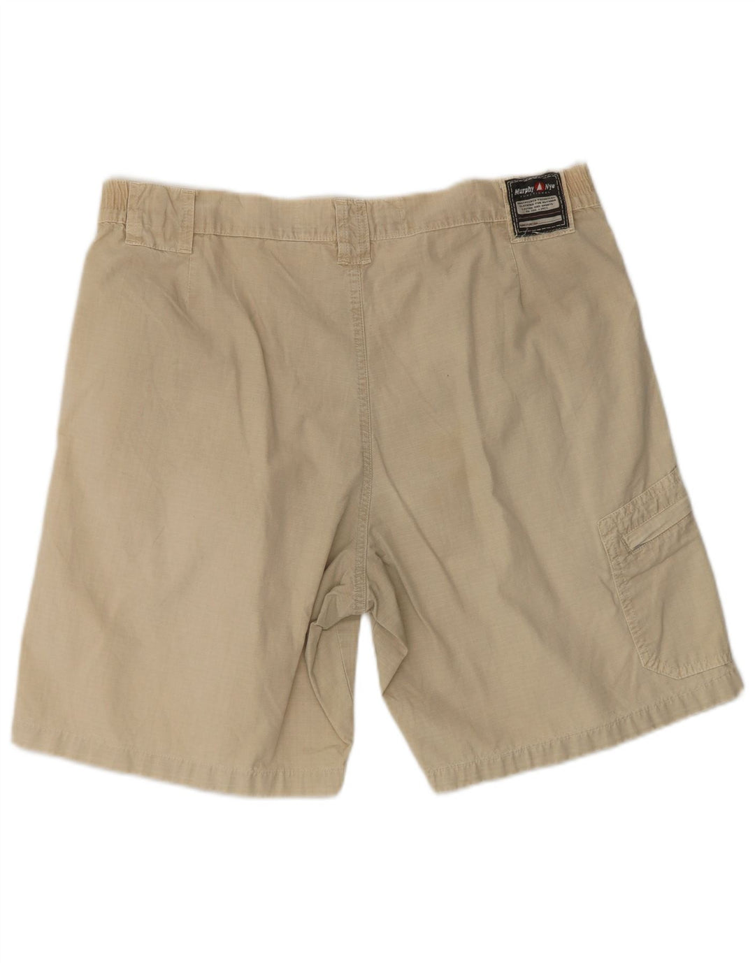 MURPHY & NYE Herre Cargo Shorts W36 Large Beige Bomuld