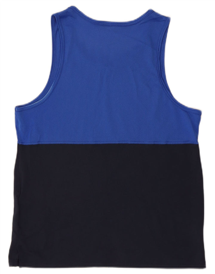 NIKE Herre Dri Fit Vest Top Medium Flerfarvet Colourblock Polyester