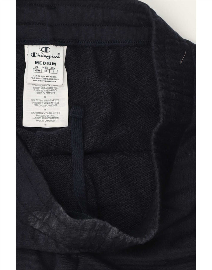 Champion Womens træningsdragt Bukser UK 14 Medium Navy Blue Bomuld