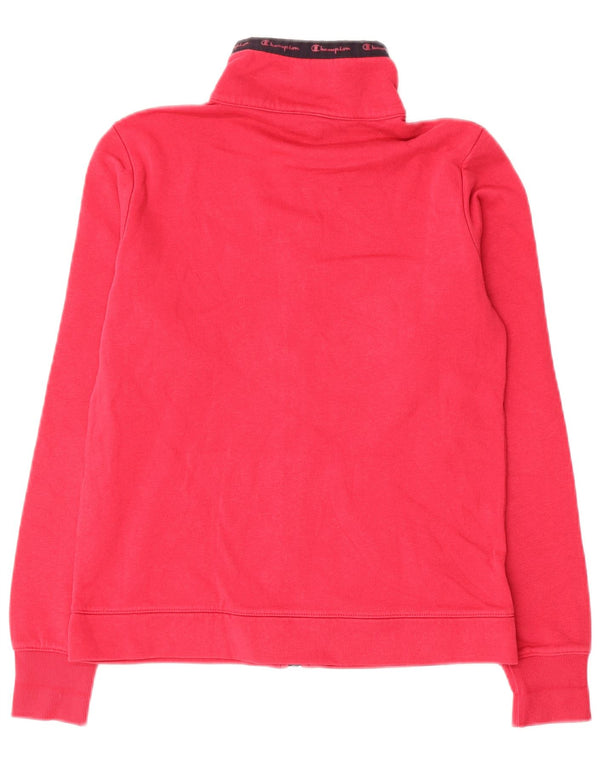 Champion Dame grafisk træningsdragt Topjakke UK 10 Small Pink