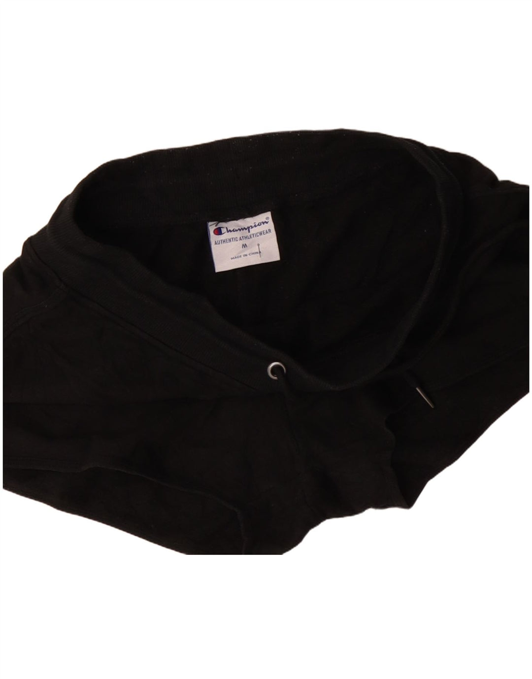 Champion Womens Sports Shorts UK 14 Medium Black Bomuld