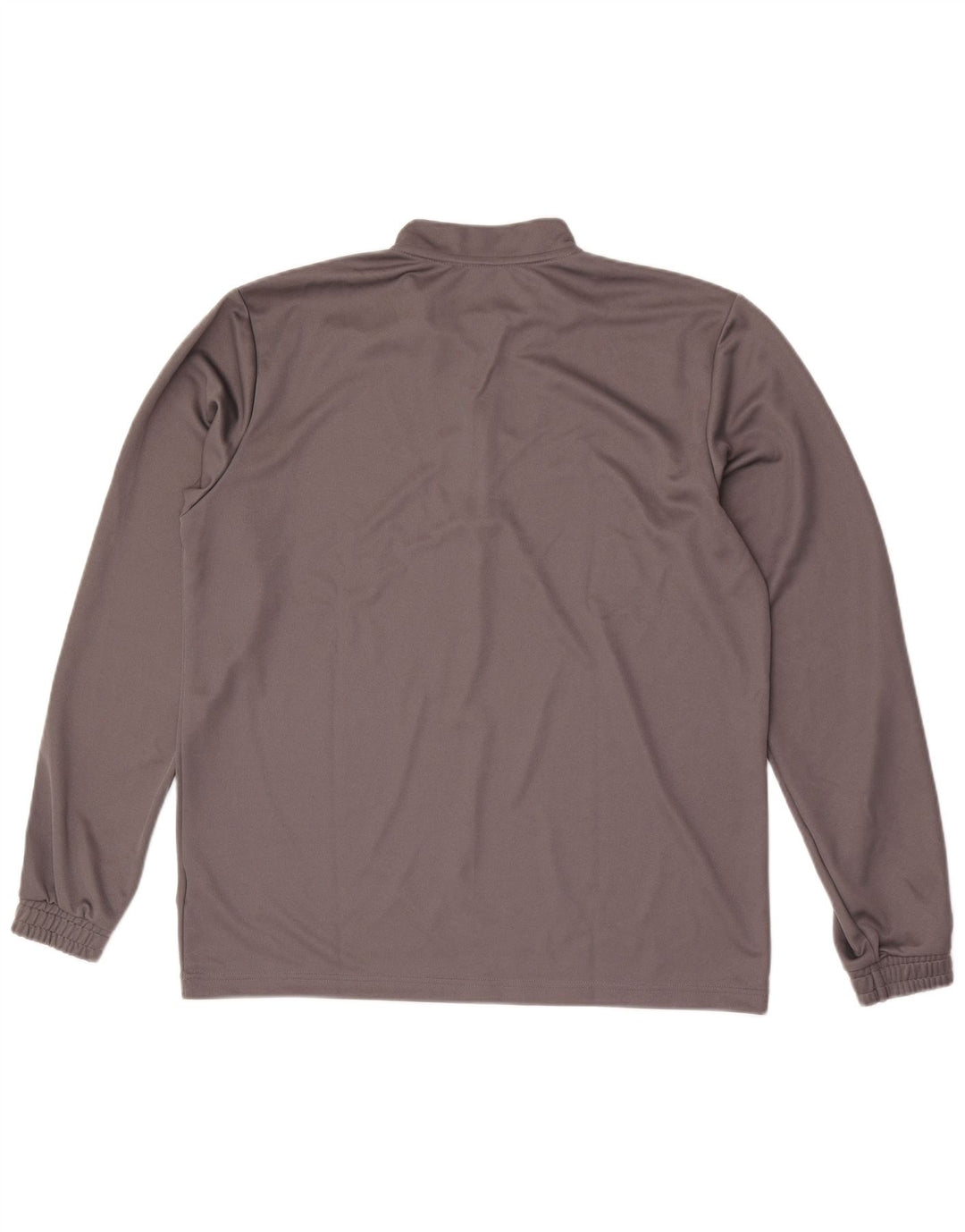 Adidas Herre Aeroready Zip Neck Pullover Træningsdragt Top XL Grå Polyester