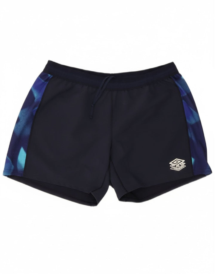 Umbro Herre Sportshorts XL Navy Blue Colourblock