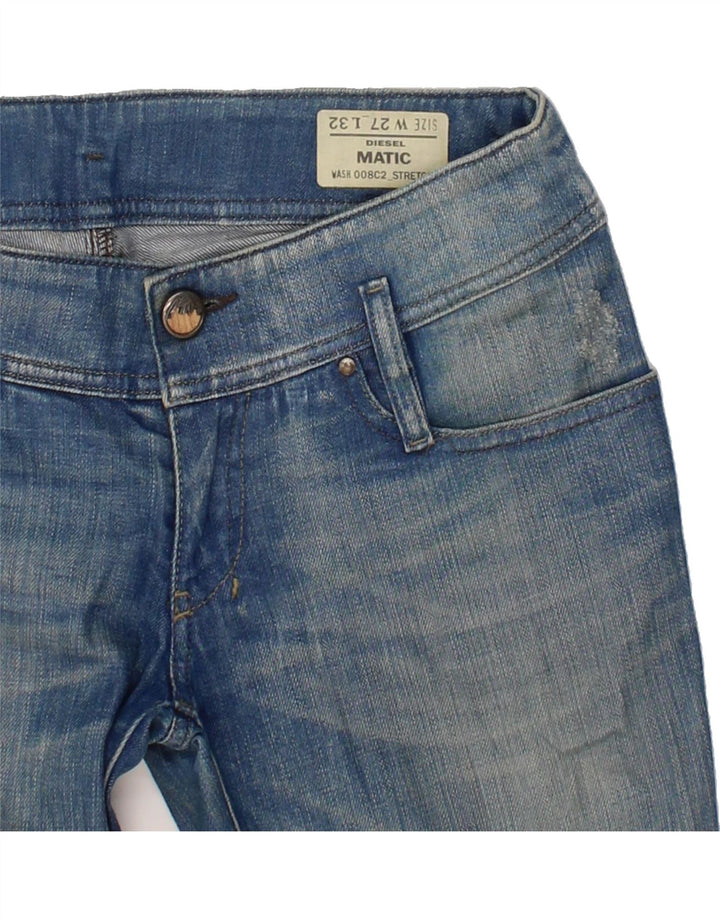DIESEL Womens Matic Slim Jeans W27 L32 Blue Cotton Vintage Diesel and Second-Hand Diesel from Messina Hembry 