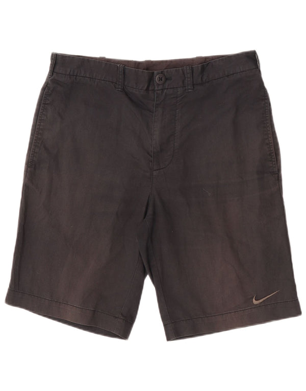 Nike Chino Shorts til mænd Small W28 Sort bomuld