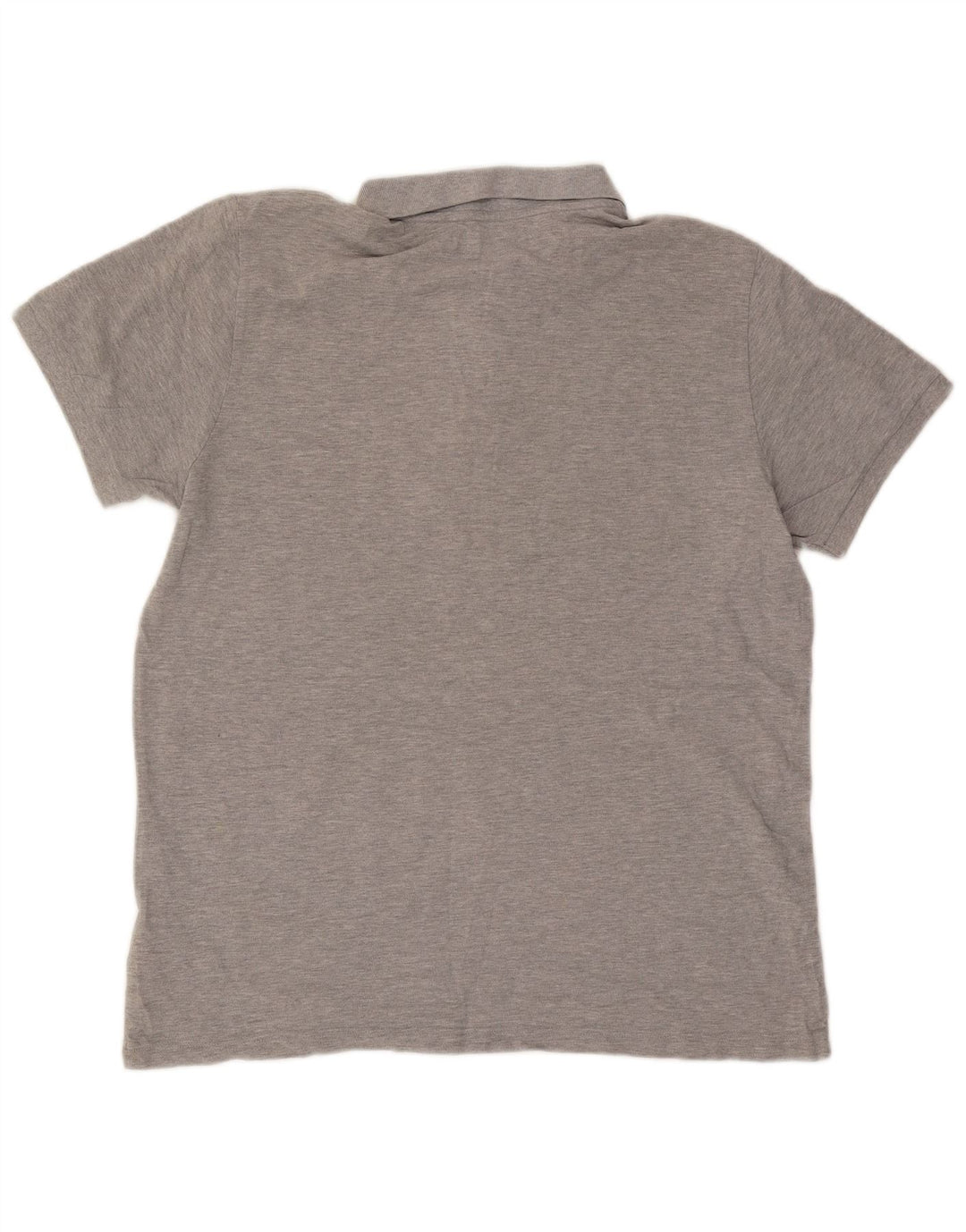 Adidas Polo Shirt til mænd XL Grå Flecked Bomuld